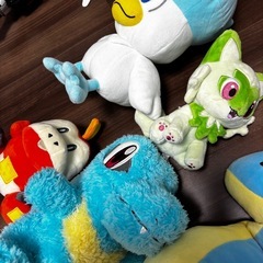 【セット販売！】ポケモンぬいぐるみ5種類の画像