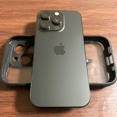iPhone16 pro 512GB  ブラックチタニウム ケース付きの画像