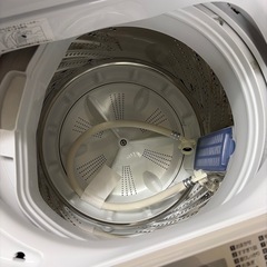 2019年製 Panasonic 全自動洗濯機 5kg 配達設置対応・一ヶ月保証 シャンパン NA-F50B12 パナソニック の画像