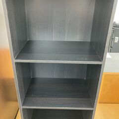 ★リユースのサカイ千葉中央店★  カラーボックス 黒系 H88×D29×W42 クリーニング済み TC5870の画像