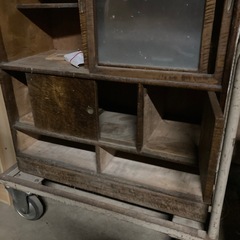 あげます　古い棚　ジャンク の画像