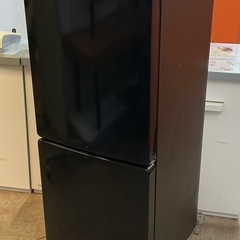 ＜動作・美品＞ハイアール 148L 冷蔵庫・ブラック・JR-NF148Bの画像