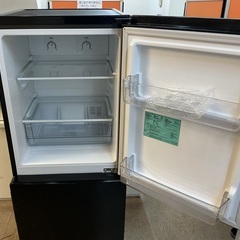 ＜動作・美品＞ハイアール 148L 冷蔵庫・ブラック・JR-NF148Bの画像