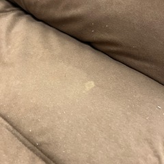 12/25まで店頭商品一部を除き半額クリスマスSALE!!開催中　イ2512-171 ソファ ベッド 1人掛け ブラウン リクライニング キズ汚れ有りの画像