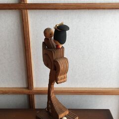 創作こけし 民芸品 木彫りの画像