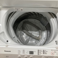 ⭐︎6ヶ月保証⭐︎Panasonic 5kg洗濯機　2020年製　NA-F50B14Jの画像