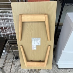 【折りたたみテーブル】【ニトリ】クリーニング済み【管理番号11912】の画像