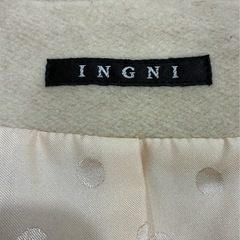 ファー付きピーコートINGNI（イング）レディース【M】の画像
