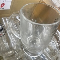 飲食店　2個100円　アサヒビールジョッキ　目玉品【E1219IL】の画像