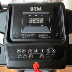 【超美品】BTM ランニングマシン ウォーキングマシンの画像