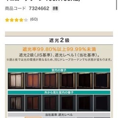 ただいま交渉中の為受け付けストップ【大特価早い者勝ち！】ニトリ　カーテン　黄緑　形状なしの画像