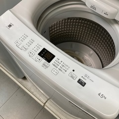 ⭐︎1年間保証⭐︎ハイアール　4.5kg洗濯機　2024年製　JW-U45EAの画像