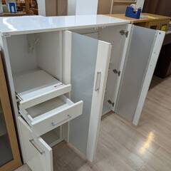 ジモティー割引🏷️【ジャングルジャングル 岸和田和泉インター店】レンジボード ニトリ ホワイト 和泉市 堺市 岸和田市 泉大津市 高石市 泉北郡熊取町の画像