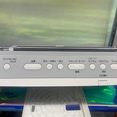 東芝CDラジオ　乾電池でも◎【E1219IL】の画像