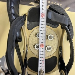 スノーボード　ビンディング付き の画像