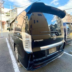 車検付き可！ステップワゴンスパーダZ後期　9インチナビの画像