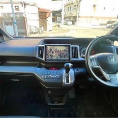 車検付き可！ステップワゴンスパーダZ後期　9インチナビの画像