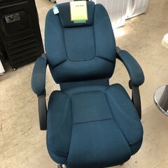 【ジャングルジャングル石津店】オフィスチェア　チェア　布　ブルー　リラックス　ハイバック　ゲーミング　新生活 堺市 西区 堺区 石津の画像