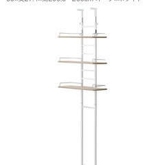 突っ張りタイプランドリーラックの画像