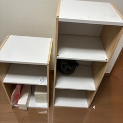 オシャレ　木製　　棚の画像