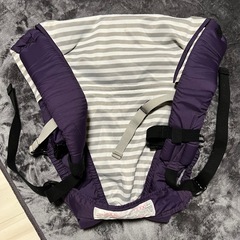 抱っこ紐 紫 エイテックス サンクマニエルミュー 5manieres mieux　の画像