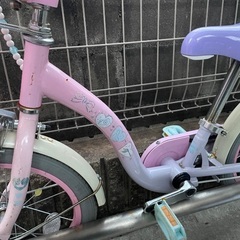 プリンセス自転車の画像