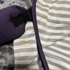 抱っこ紐 紫 エイテックス サンクマニエルミュー 5manieres mieux　の画像