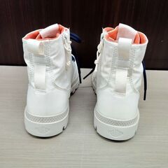 未使用保管品 パラディウム ハイカットスニーカー 防水 ホワイト/白 ハイカット 靴 スニーカー PALLADIUM  シューズ 苫小牧西店の画像
