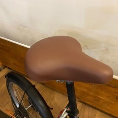 【リアサス】20インチ折りたたみ自転車　ブラックの画像