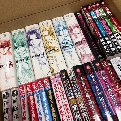 ✨新條まゆ✨ 100冊セット‼️ 漫画本 本 レトロ 少女漫画 (アクア