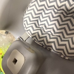 benebebe ベビーチェア　テーブル付き クッションセット｜グレー｜の画像