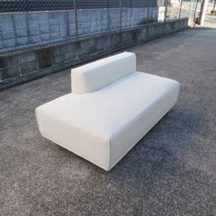 ソファ　ベンチソファ  サイズ（約）  幅：146×奥行：82×高さ：57cmの画像