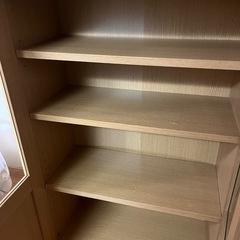 まもなく出品終了！ニトリ　食器棚　の画像