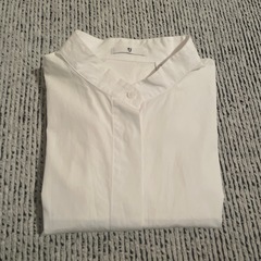 【お譲り先決まりました】定価3990円UNIQLO +Jユニクロジルサンダースーピマコットンドルマンスリーブシャツの画像