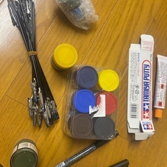 プラモデル　塗料セット1の画像