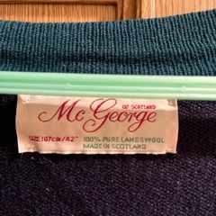 英国製最高級カーディガン の画像