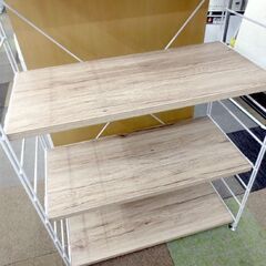 幅82cm  4段 シェルフ オープンラック 奥行40×高さ123㎝ 収納棚 収納ラック ユニットシェルフ 札幌 北20条店の画像