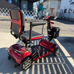 【不動】セニアカー　現状　バッテリー無しの画像
