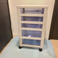 クリアーチェスト　収納ケースの画像