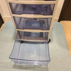 クリアーチェスト　収納ケースの画像