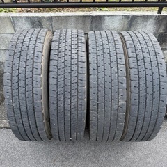 【中古】ダンロップ DECTES スタッドレス 11R22.5 ...