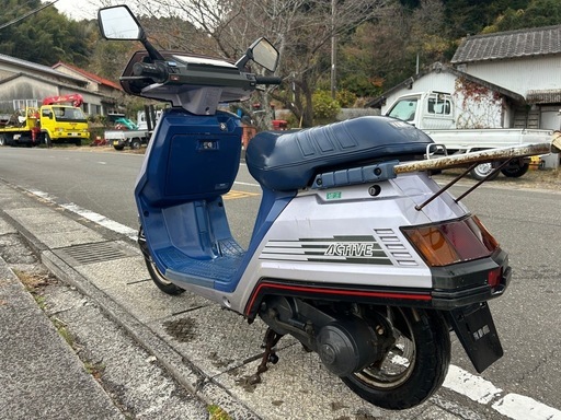 YAMAHA ACTIVE 旧車　2スト　キャブ車　希少　原付　バイク スクーター　50cc ヤマハ　アクティブ　宮崎　