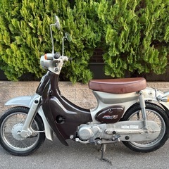 12月限定愛知県内配送無料！総額14万円！整備済み エンジン絶好調  すぐ乗れます HONDA リトルカブ4速　4スト 原付き  デリバリー Uber Eatsの画像