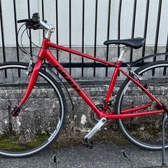 ＜整備済・美品車＞ジャイアント・エスケープ・XS・3×8段変速 ワインレッド・ブレーキワイヤー/ブレーキシュー/スタンド新品交換済・パンク無料修理券付きでお得品！の画像