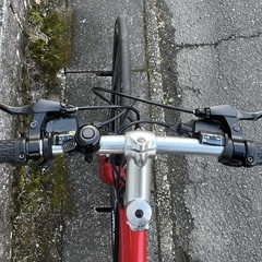 ＜整備済・美品車＞ジャイアント・エスケープ・XS・3×8段変速 ワインレッド・ブレーキワイヤー/ブレーキシュー/スタンド新品交換済・パンク無料修理券付きでお得品！の画像