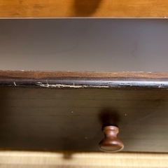 天然木ローチェストの画像