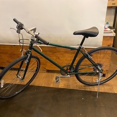 年末セール！防犯登録無料！【クロスバイク】26インチ　6速　前後タイヤ新品の画像