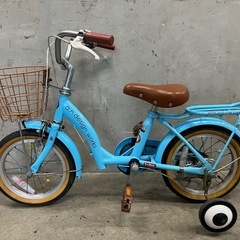 NO.111 子供自転車 & a.n.design works アンド エーエヌデザインワークス 14インチの画像