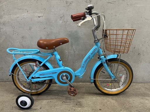 NO.111 子供自転車 & a.n.design works アンド エーエヌデザインワークス 14インチ