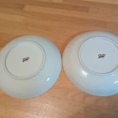 中皿　2枚セット　竹模様の画像